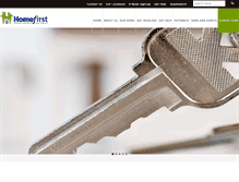 Tablet Screenshot of homefirstinc.org